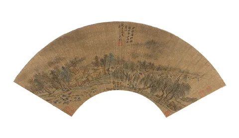 Wang Jian, landscape after Zhao Danian