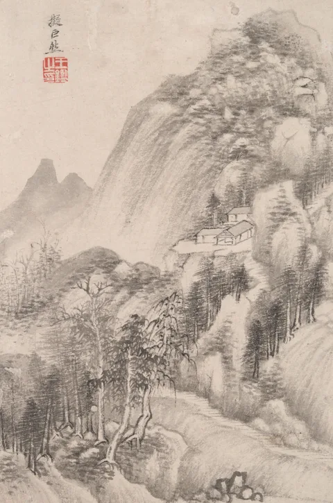 Wang Jian, Landscape in the Style of Various Old Masters: In the Style of Juran