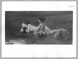 Bruno Piglhein, Resting naked girl and little boy at lake shore