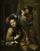 Carel de Moor, Soldier Scene