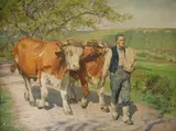 Eugène Burnand, Le Paysan