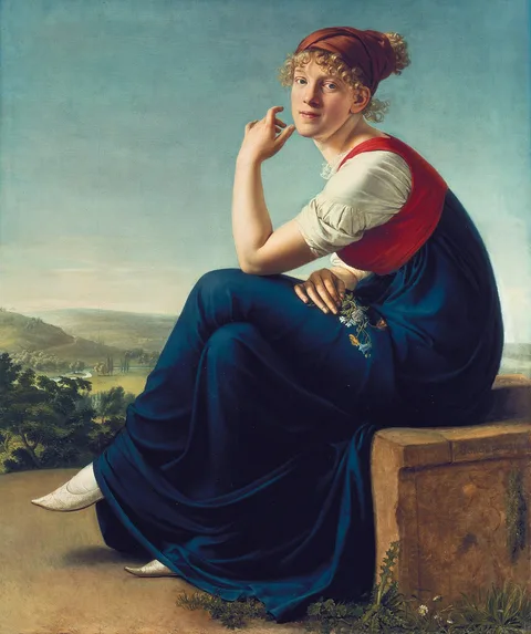 Gottlieb Schick, Portrait of Heinrike Dannecker