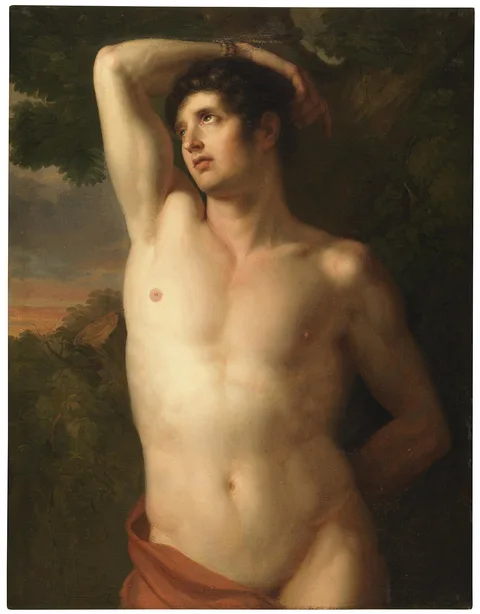 Gottlieb Schick, Saint Sebastian