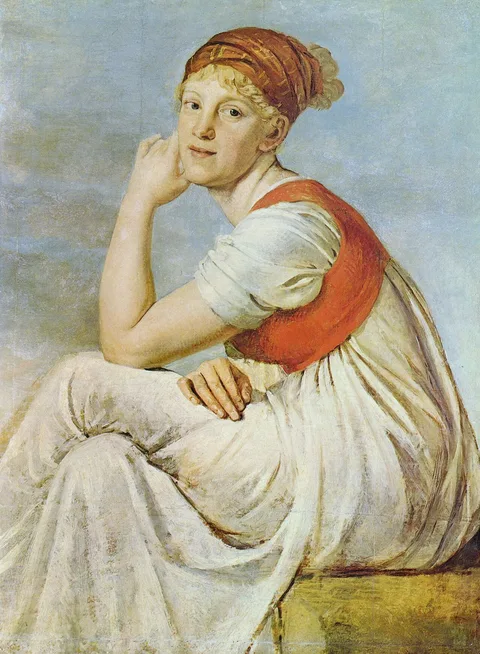 Gottlieb Schick, Portrait of Heinrike Dannecker