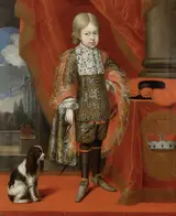 Benjamin Block, Portrait of Kaiser Joseph I. (1678-1711) at the age of six