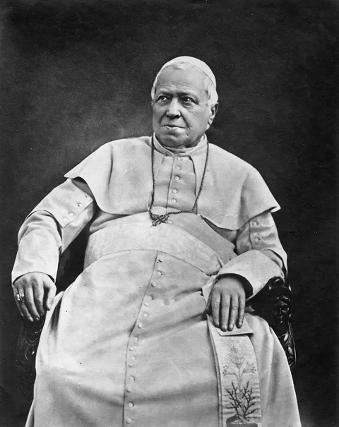 Adolphe Braun, Pope Pius IX