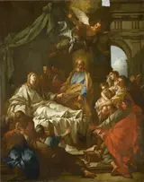 Pierre-Jacques Cazes, St. Peter Resurrects Tabitha
