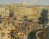 André Devambez, La Place Pigalle