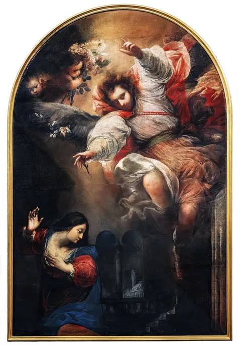 Sebastiano Mazzoni, Annunciation