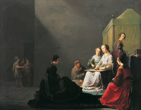 Willem de Poorter, Lucrèce au travail