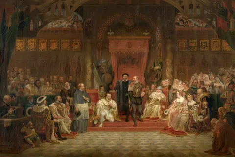 Philippe-Jacques van Bree, Abdiction of Charles V