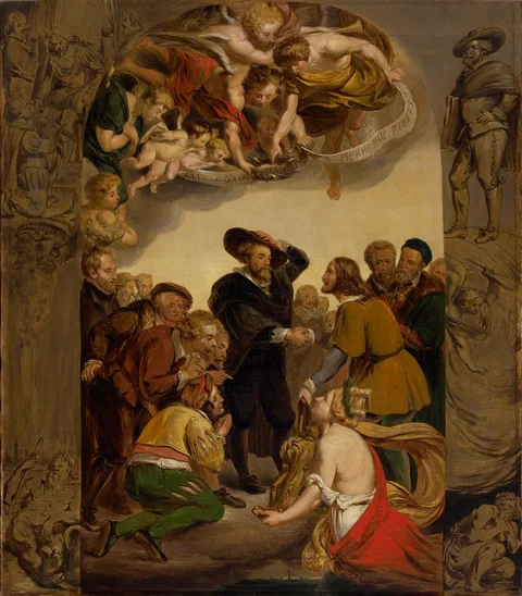 Philippe-Jacques van Bree, Tribute from Antwerp to P.P. Rubens