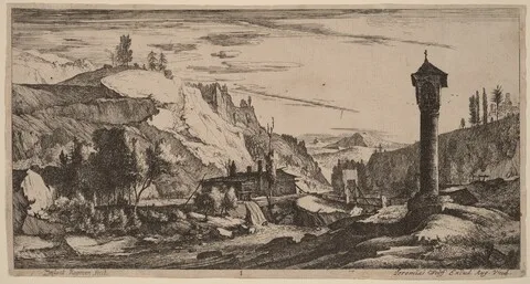 Roelant Roghman, The Column: pl.1