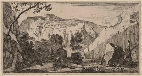 Roelant Roghman, Rocky Landscape: pl.2