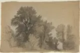 Jean-Achille Benouville, Edge of a Wood
