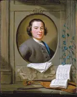 Herman van der Mijn, Portrait of Anton Wilhelm Solnitz