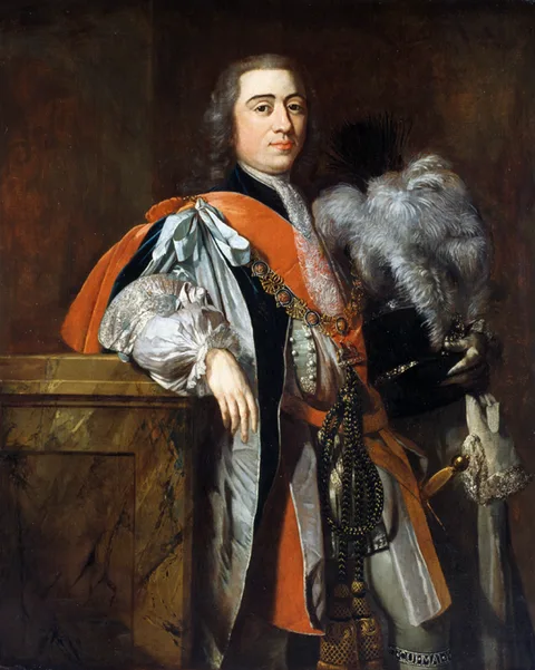 Herman van der Mijn, Portrait of Willem IV, prince of Oranje-Nassau (1711-1751)
