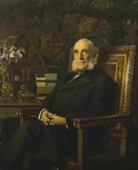 Hubert Vos, Daniel Willis James (1832–1907)