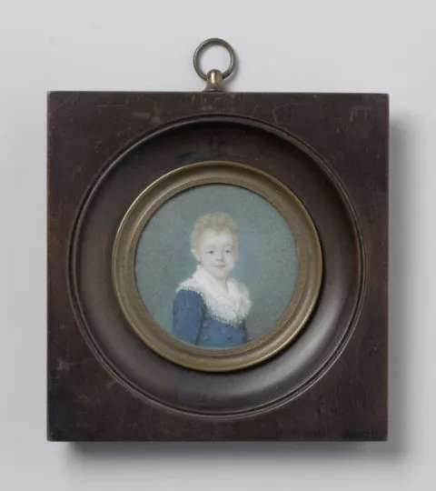 Joseph Boze, Portrait of a six-year-old Boy of the Bus Family