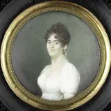 Joseph Boze, Portrait of Maria Cornelia Pull (d 1809). Wife of Gerrit Jan van Houten