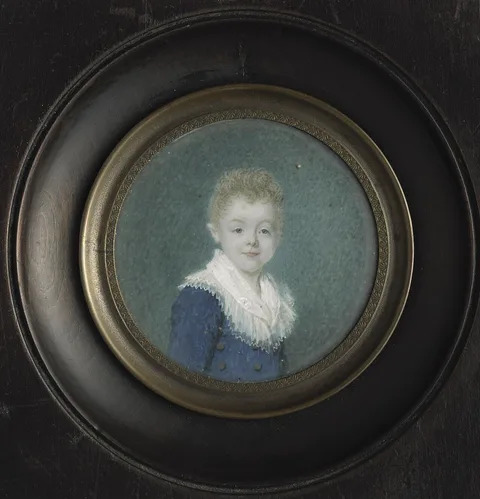 Joseph Boze, Portrait of a six-year-old Boy of the Bus Family