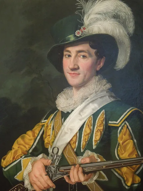 Antonín Machek, Alois Jelen in the Role of Max from Der Freischütz (1826)