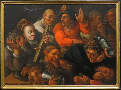 Anton Möller, Tavern Scene