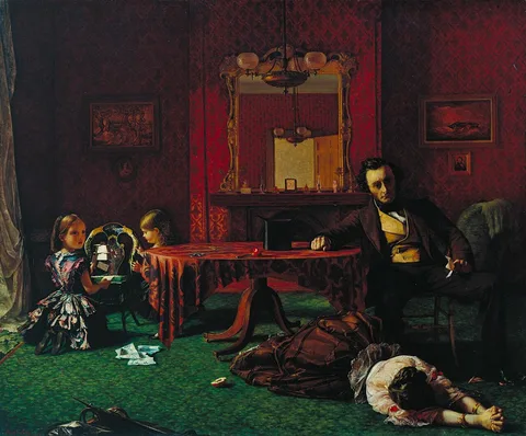 Augustus Egg, Past and Present, No. 1