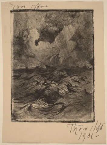 Thorvald Niss, Storm at Sea