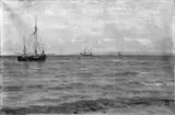 Thorvald Niss, Sommerdag ved Hornbæk Strand