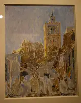 Alexandre Roubtzoff, Rue du minaret de Téboursouk