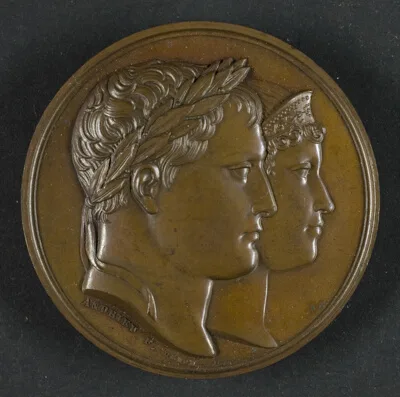 Bertrand Andrieu, Portrait Busts of Napoleon and Charles