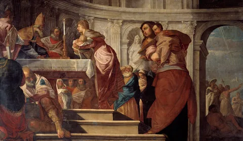 Francis Cleyn, The Presentation of Christ in the Temple, and the Baptism of Christ