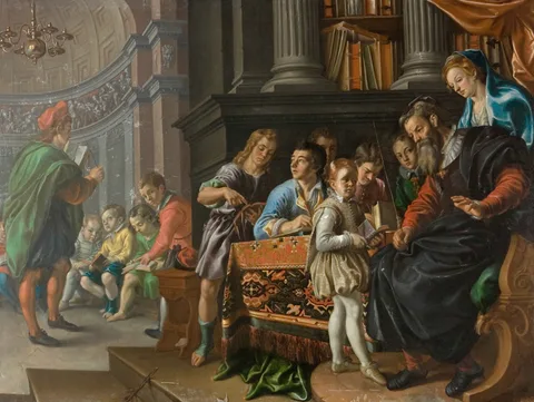 Francis Cleyn, A Boys' School