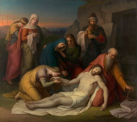 Gustav Jäger, The Entombment of Christ