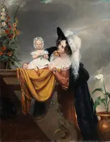 Samuel Lover, Mrs Lover and her Daughter