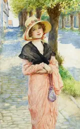 William Henry Margetson, The Morning Walk