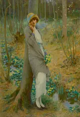 William Henry Margetson, Marsh Marigolds