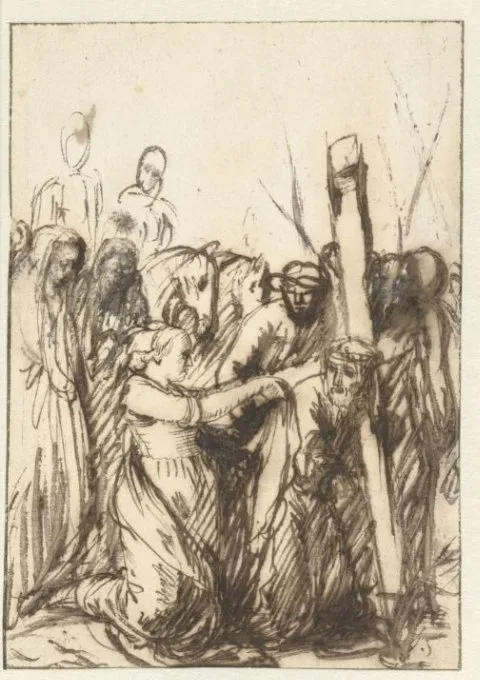 Hendrick Goudt, De kruisdraging