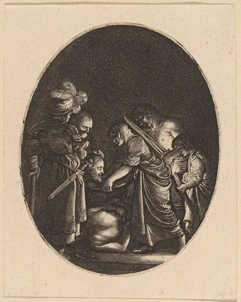 Hendrick Goudt, Beheading of Saint John the Baptist