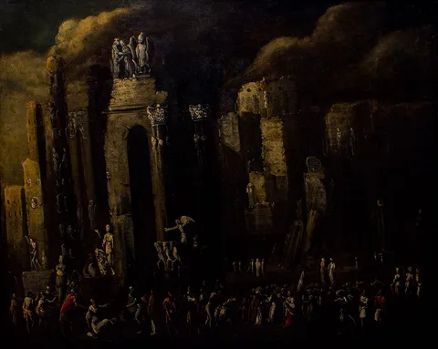 François de Nomé, The Martyrdom of Saint Ursula