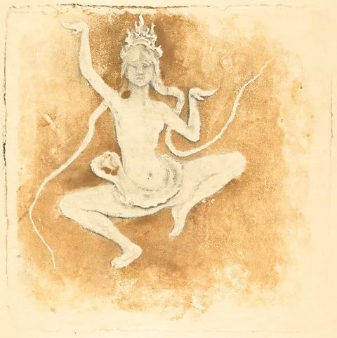Pierre Roche, Danseuse Cobodgienne (Cambodian Dancer)
