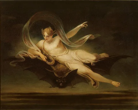 Henry Singleton, Ariel on a Bat's Back