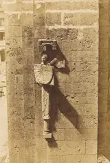 Henri Le Secq, Ange Portant un Cadran Solaire, à l'Eglise de Chartres