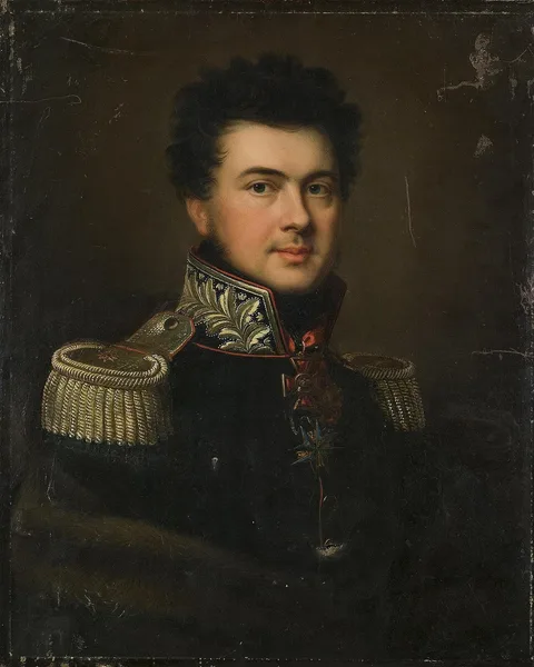 János Rombauer, Portrait of Major General I.I. Sabir