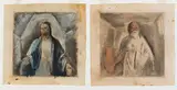 Boardman Robinson, Christ and Socrates (mural study, "The Law Givers," U.S. Department of Justice, Washington, D.C.)