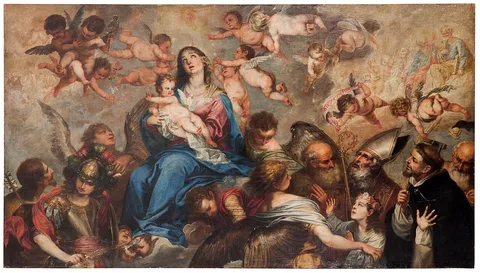 Pedro Atanasio Bocanegra, The Virgin with Saints