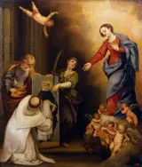 Pedro Atanasio Bocanegra, Appearance of Virgin to a Dominican Monk in Soriano