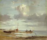 Adolph Friedrich Vollmer, The Elbe at Blankenese