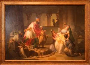 Franz Caucig, Queen Esther Before King Ahasuerus